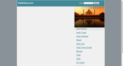 Desktop Screenshot of indiahistory.com